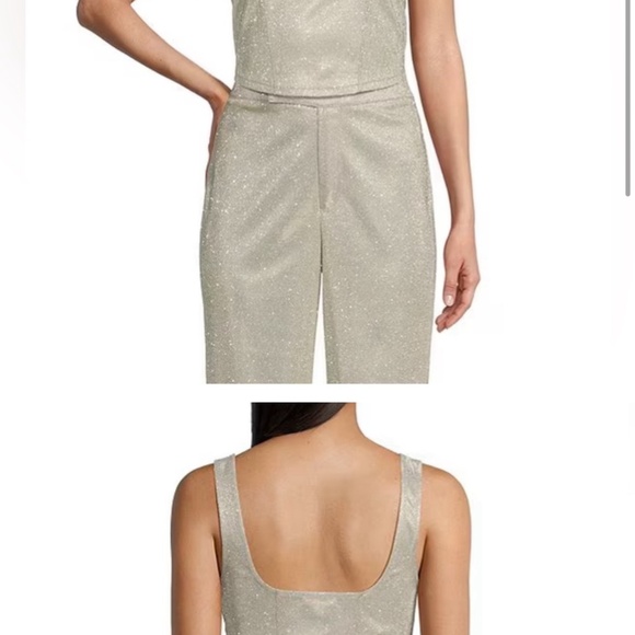 Gianni Bini Crop Top Pant Set - Picture 5 of 14